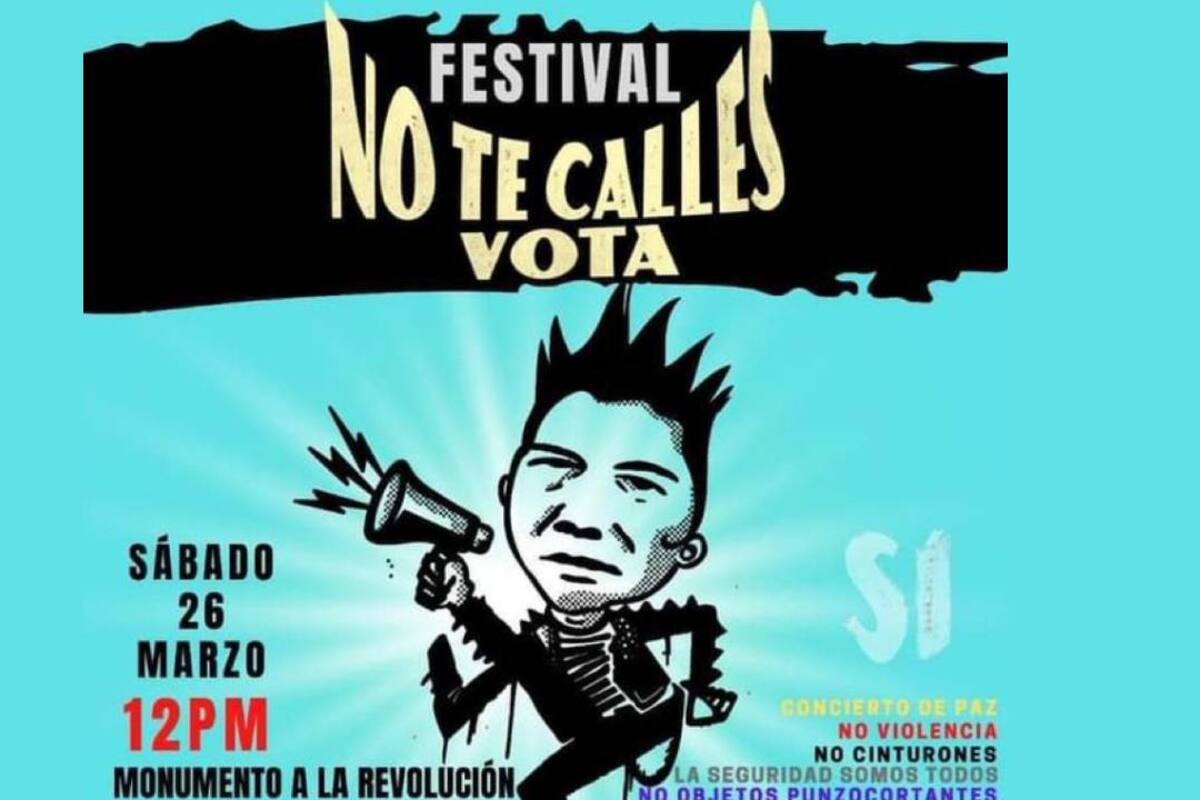 Revocación de Mandato: Crean festival “No te calles, vota” para promover la consulta