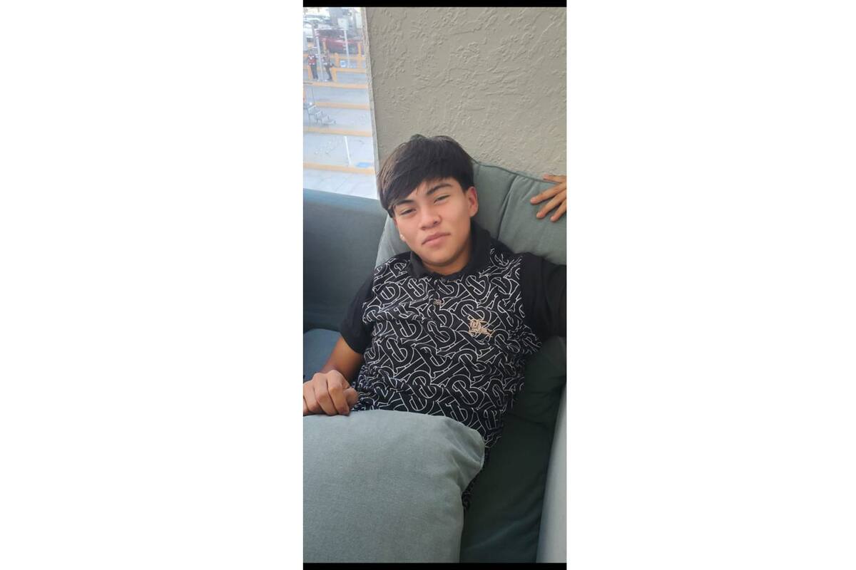 Brayan Alexis Velazquez Gaona, de 17 años, está desaparecido