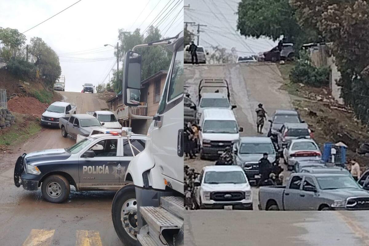 Atacan a tiros a agente estatal cuando iba a realizar un cateo en Rosarito