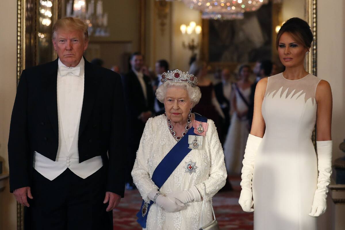 Isabel II recibe a Trump luego de que llamara desagradable a Meghan