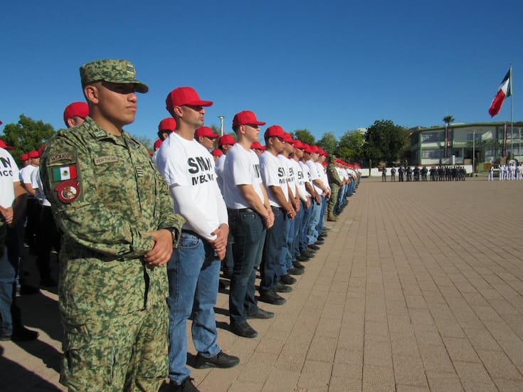 334 ciudadanos integran el primer escalón del Servicio Militar Nacional en Sonora