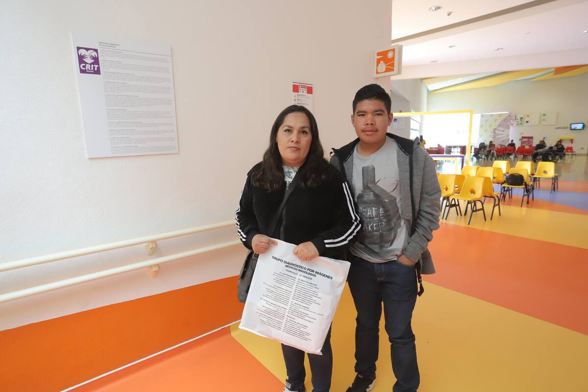Elián Abdiel recibe apoyo en el CRIT