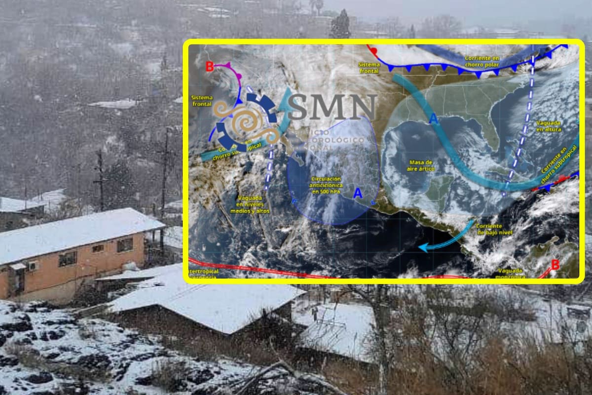 Aire frío persistente “golpeará” estas ciudades mañana sábado y domingo con heladas de hasta -10 °C, posibles nevadas y bancos de niebla; SMN advierte por riesgo en estos lugares