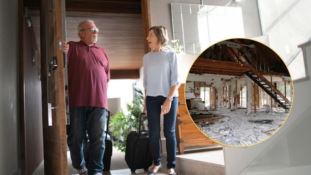 Una pareja regresó tras 20 días de vacaciones y encontró daños por más de 1.8 millones de pesos en su casa debido a la ruptura de una manguera flexible de baño que vertió agua caliente sin control durante su ausencia