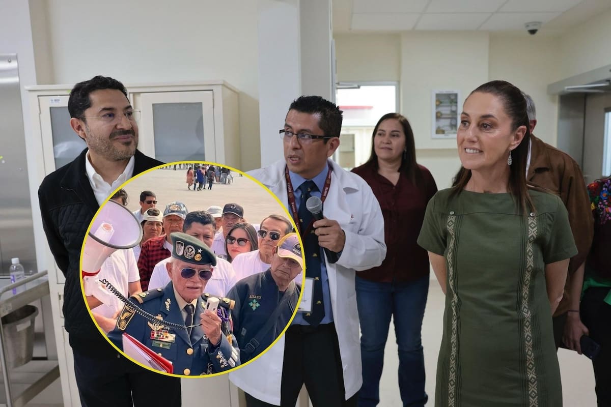 Militares retirados reclaman a Claudia Sheinbaum por aumento insuficiente en las pensiones y fallas en el servicio médico