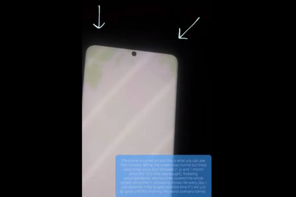 Samsung Galaxy S20: Usuarios reportan “pantalla de la muerte”