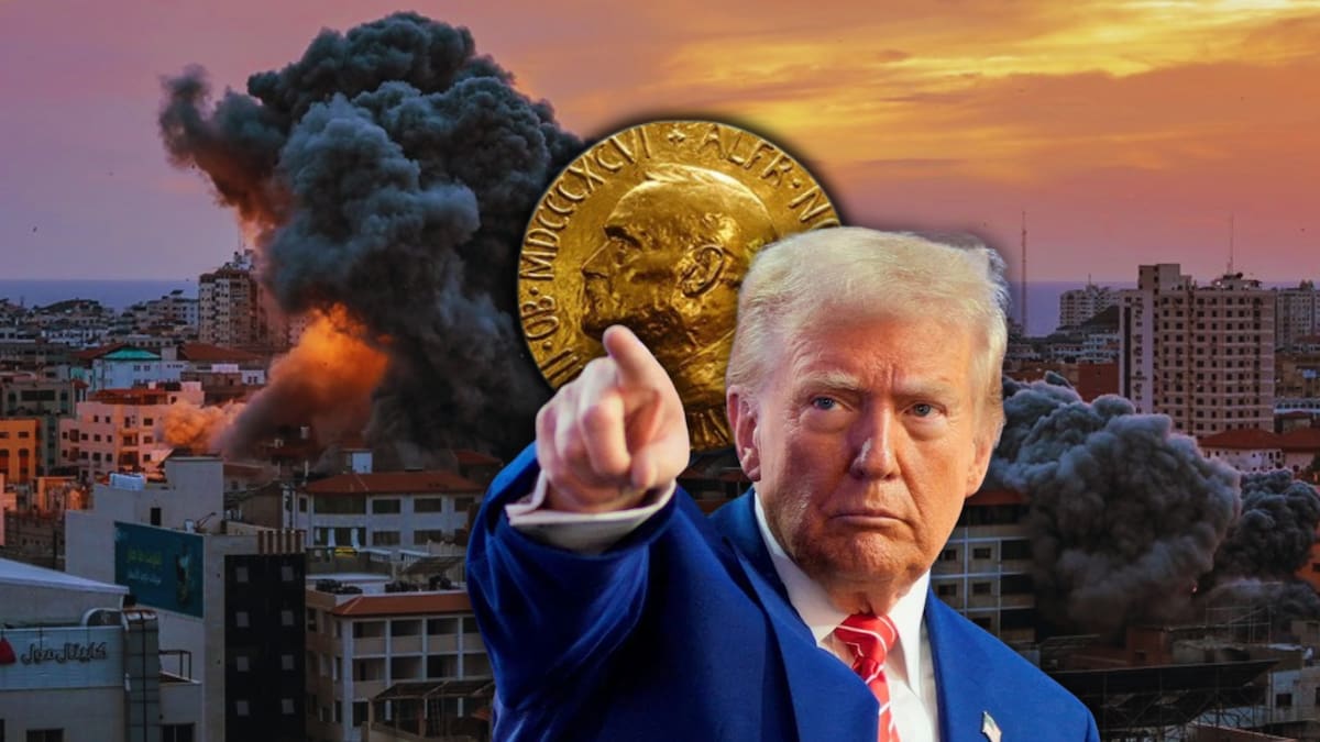 Aunque Trump ha sumado apoyo tras el reciente acuerdo en Gaza, su historial político genera dudas sobre su alineación con los principios del Nobel. Foto: Especial (Reuters)