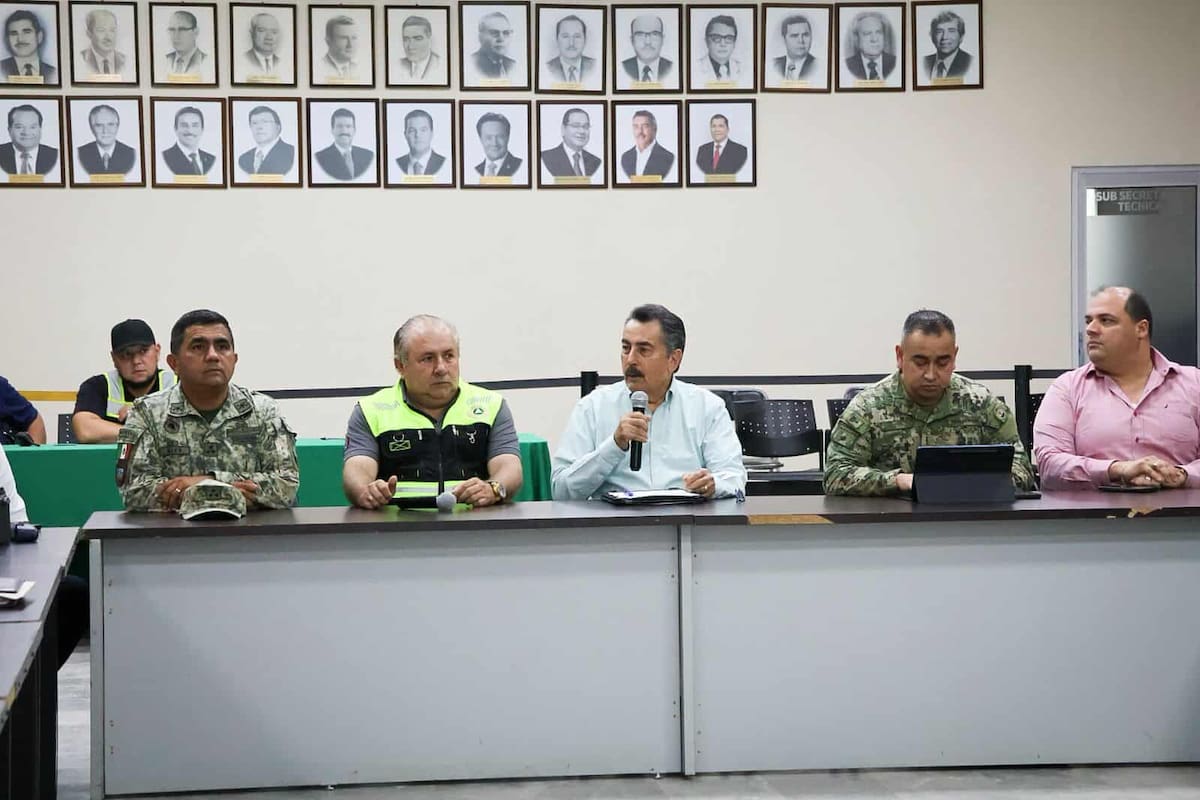 Cajeme instala Comité de Operación de Emergencia por huracán “Lorena”. / Especial.