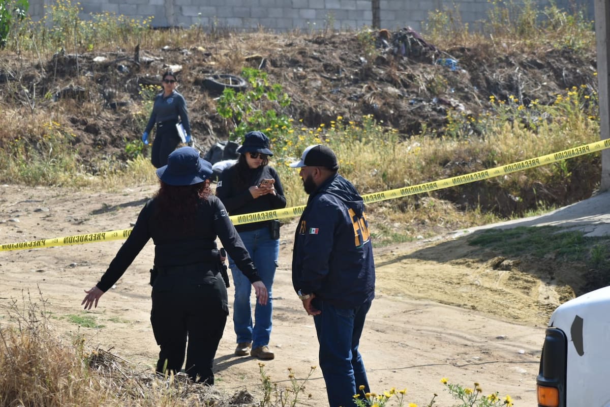 Dejan cuerpo con huellas de violencia en lote baldío