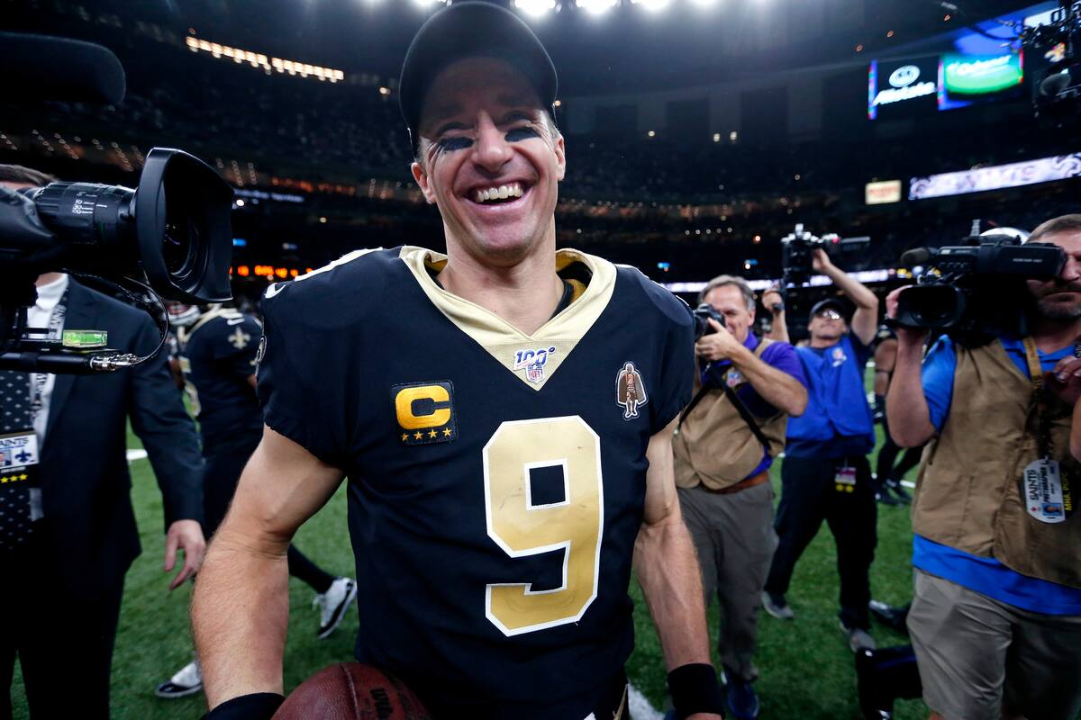 Drew Brees sería comentarista después de retirarse de la NFL