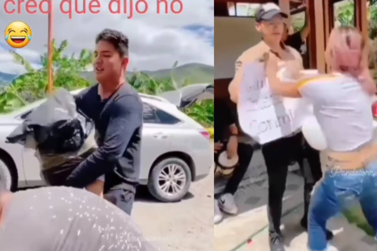 ‘Una propuesta de matrimonio extrema’: Mujer es ‘secuestrada’ para recibir propuesta de matrimonio