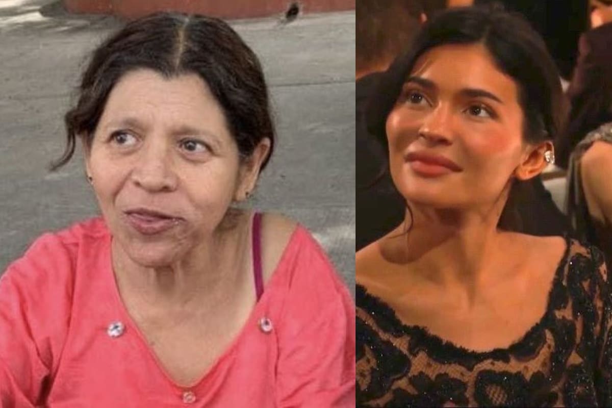Kylie Jenner es comparada en redes sociales con Doña Lety, la señora viral de TikTok