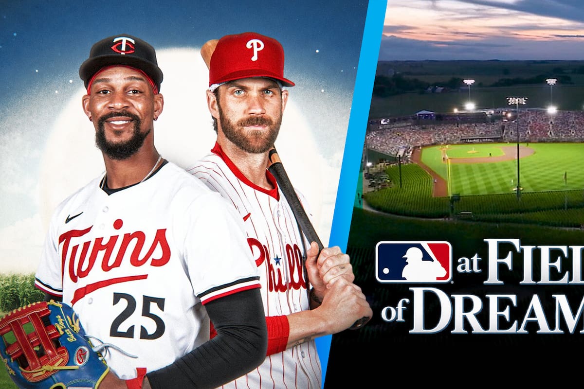 MLB Field of Dreams 2026: ¿A qué hora y dónde ver EN VIVO el Phillies vs Twins desde México?
