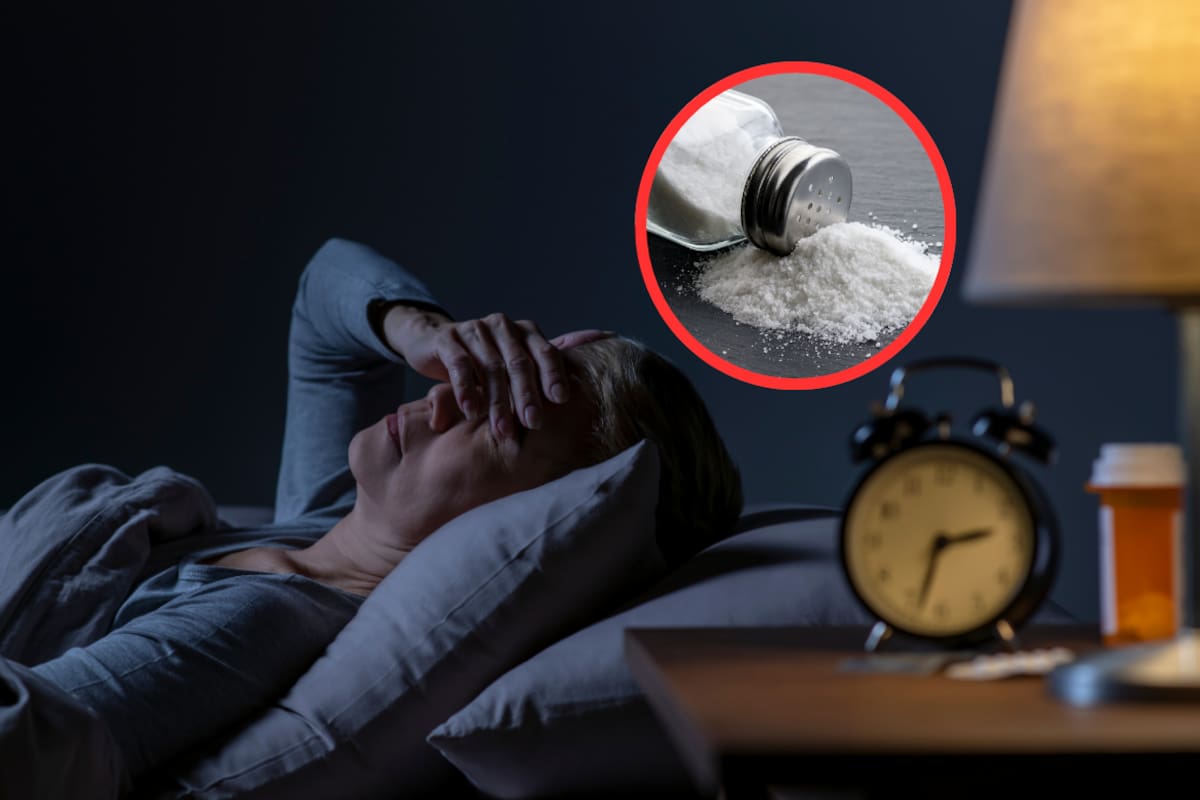 ¿Cenar alimentos salados puede provocar insomnio? Esto dice la ciencia