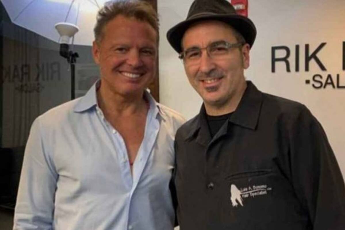 Luis Miguel re aparece con nuevo 'look' tras cuarentena
