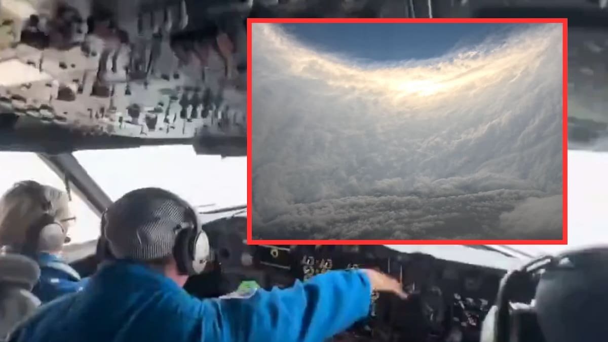 Cazadores de huracanes captan el ojo de Melissa: La fuerza del categoría 5 obliga a un giro inesperado