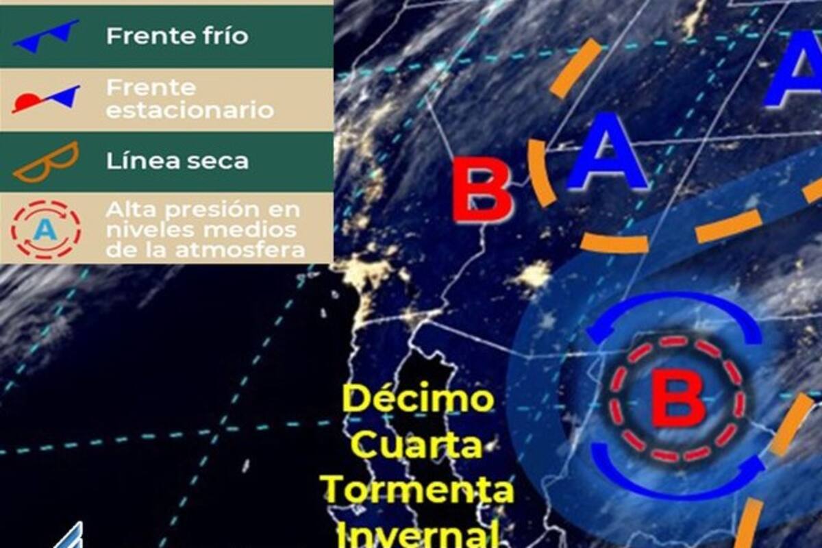 Clima en Sonora: vientos con rachas hasta 80 km/h; temperaturas de templadas a altas