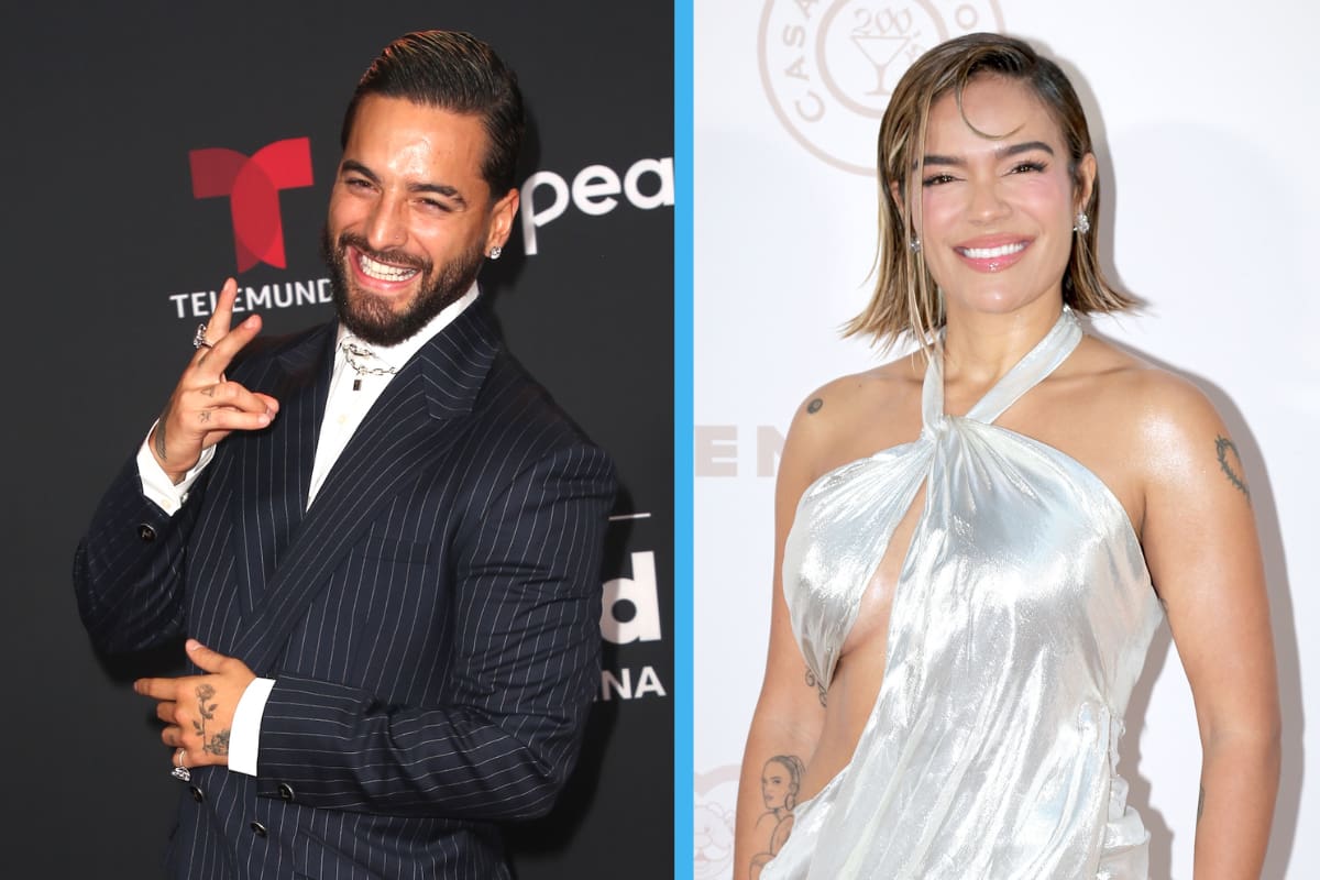 Maluma y Karol G protagonizan emotivo reencuentro en los American Music Awards 2026