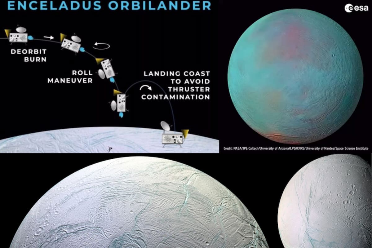 NASA busca vida extraterrestre en luna Encélado de Saturno, tras descubrir océano bajo la superficie