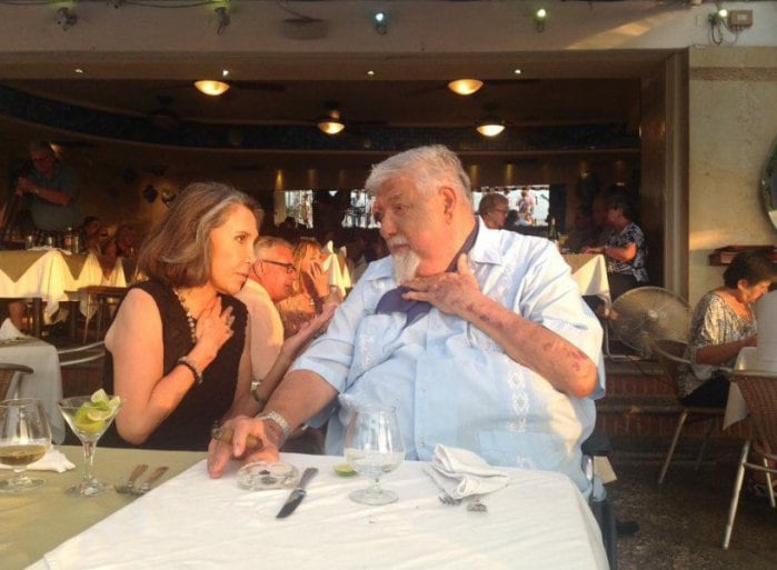 Florinda Meza y Ruben Aguirre