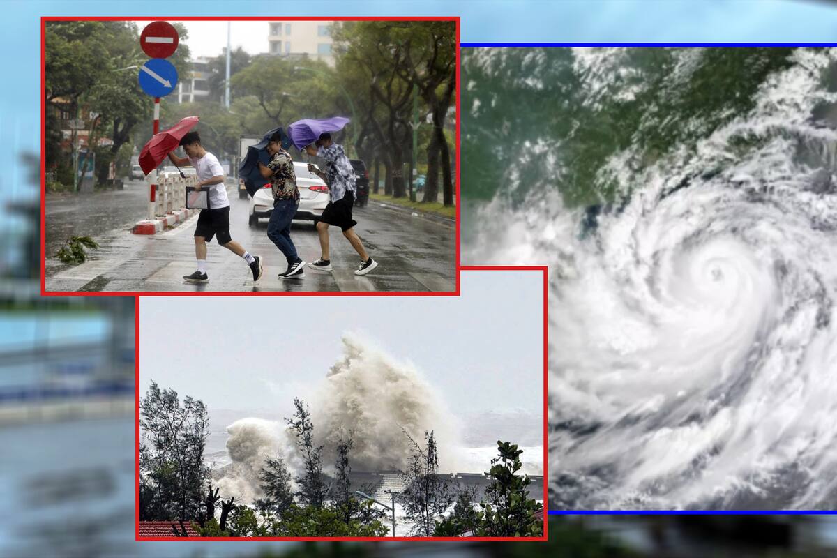 Súpertifón ‘Yagi’ arrasa Vietnam; reportan al menos cuatro muertos y 78 heridos (VIDEOS)