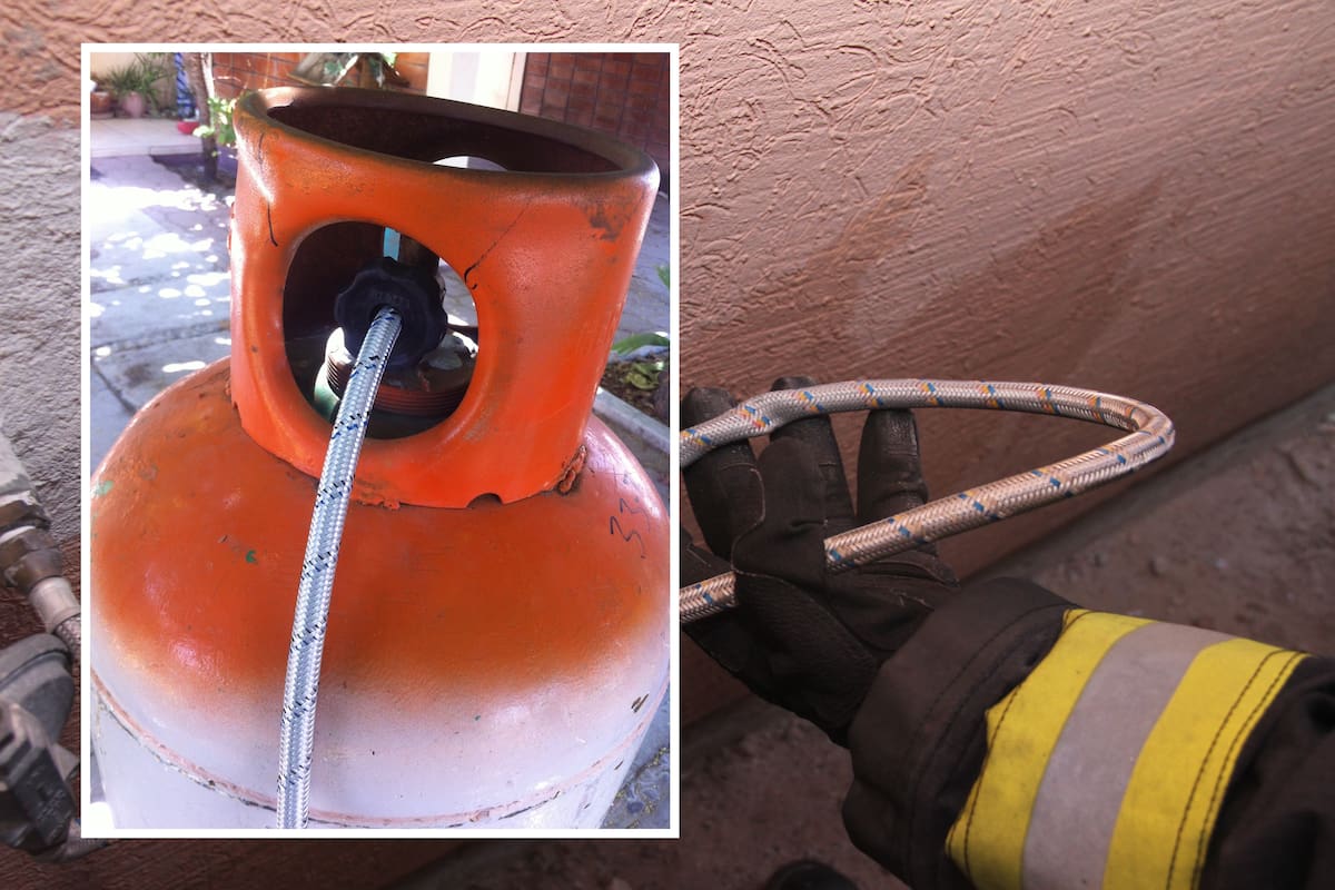 Lo que sí y lo que no debe hacerse al instalar un cilindro de gas