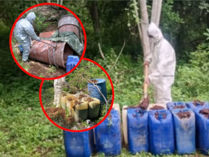 Químicos para drogas sintéticas: destruyen tres centros de almacenamiento en Culiacán