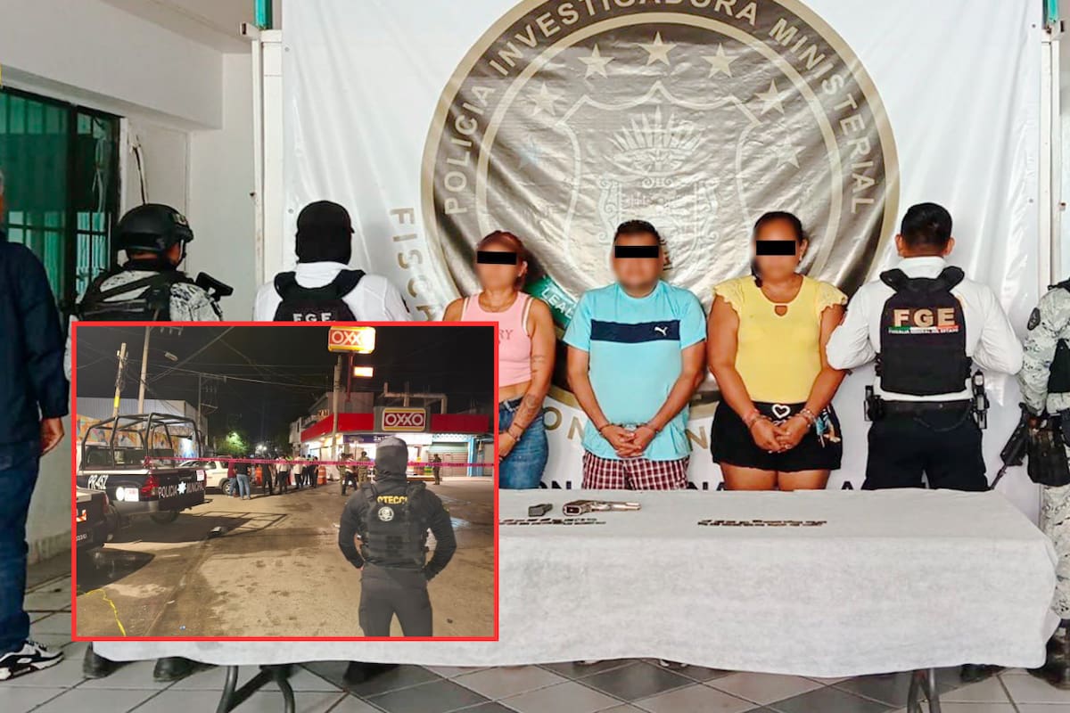 Detienen a tres presuntos responsables de explosión en Acapulco, Guerrero