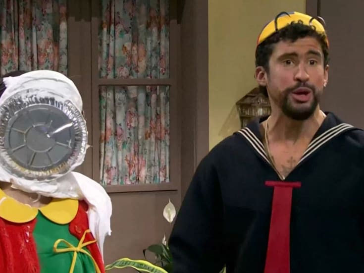 Bad Bunny causa furor en SNL al transformarse en “Quico” de “El Chavo del 8″