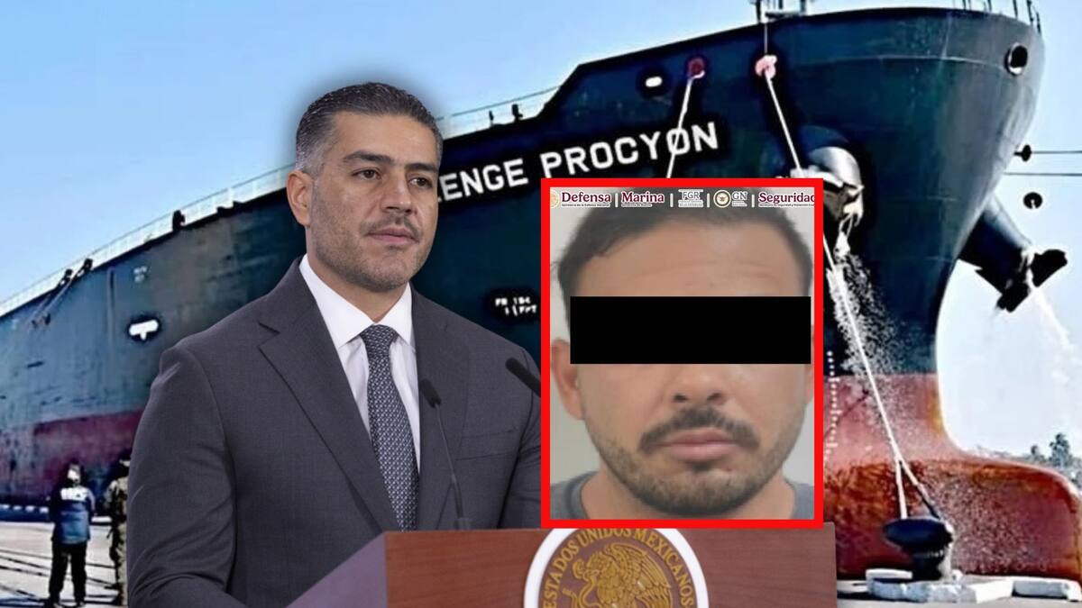 Harfuch vincula a “El Titán” con red de huachicol fiscal ligada al Cártel del Noreste que operaba ingreso ilegal de hidrocarburos desde EEUU mediante empresas fachada y documentación falsa tras el decomiso de 10 millones de litros de diésel en Tamaulipas