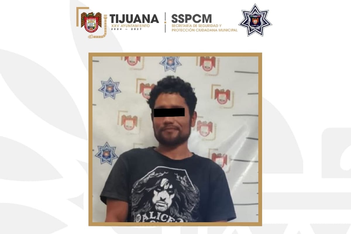 Detienen a hombre tras presuntamente golpear a su pareja e intentar escapar en la colonia Cumbres