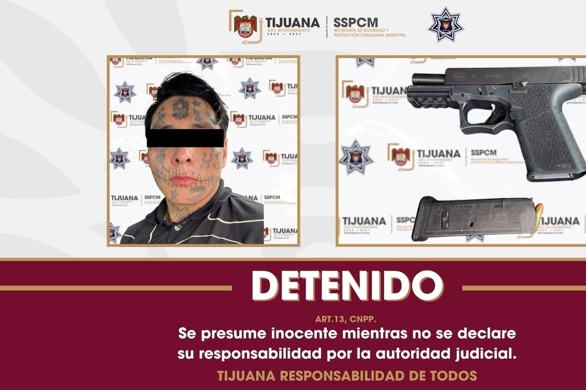 Detienen a hombre tras ataque armado contra cafetería en Tijuana