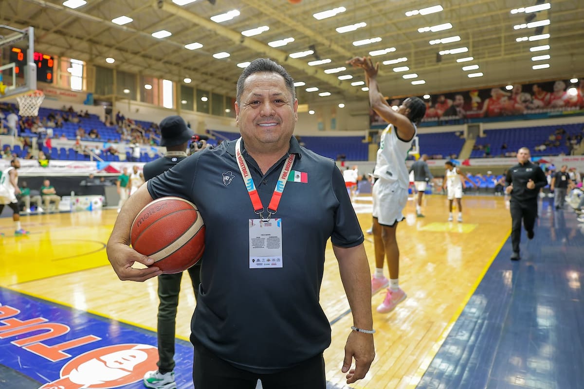 Selección Mexicana de Basquetbol podría jugar en Hermosillo: Cristóbal Vargas
