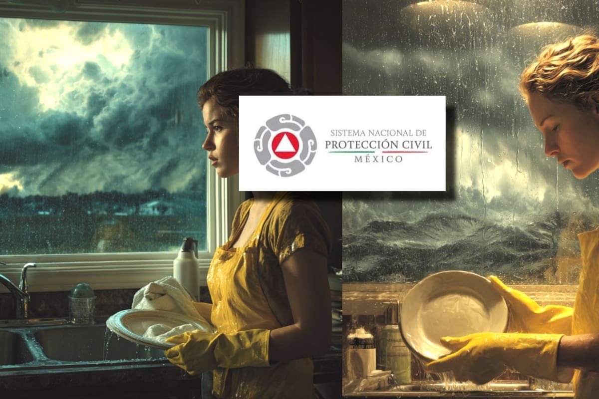¿Por qué se dice que lavar los trastes durante una tormenta puede ser peligroso? Protección Civil explica el motivo