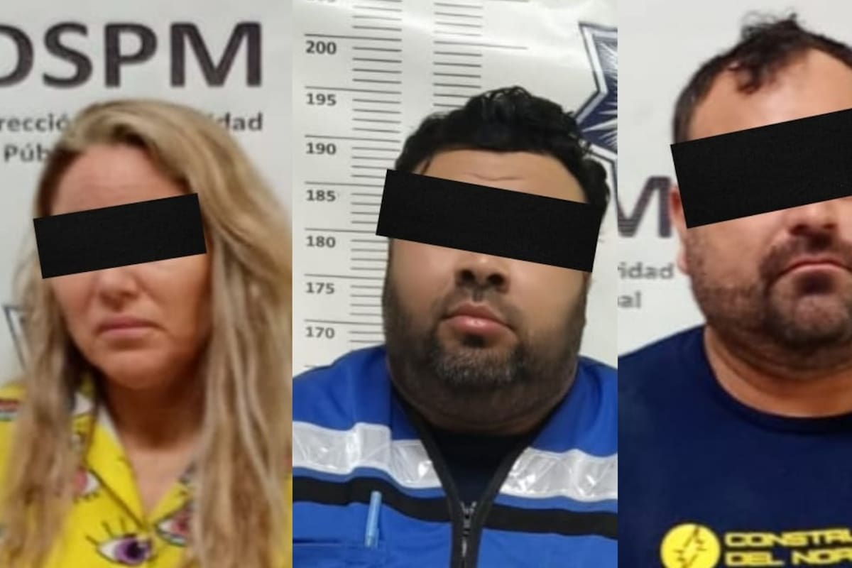 Detienen a tres con arma de fuego tras reporte de disparos