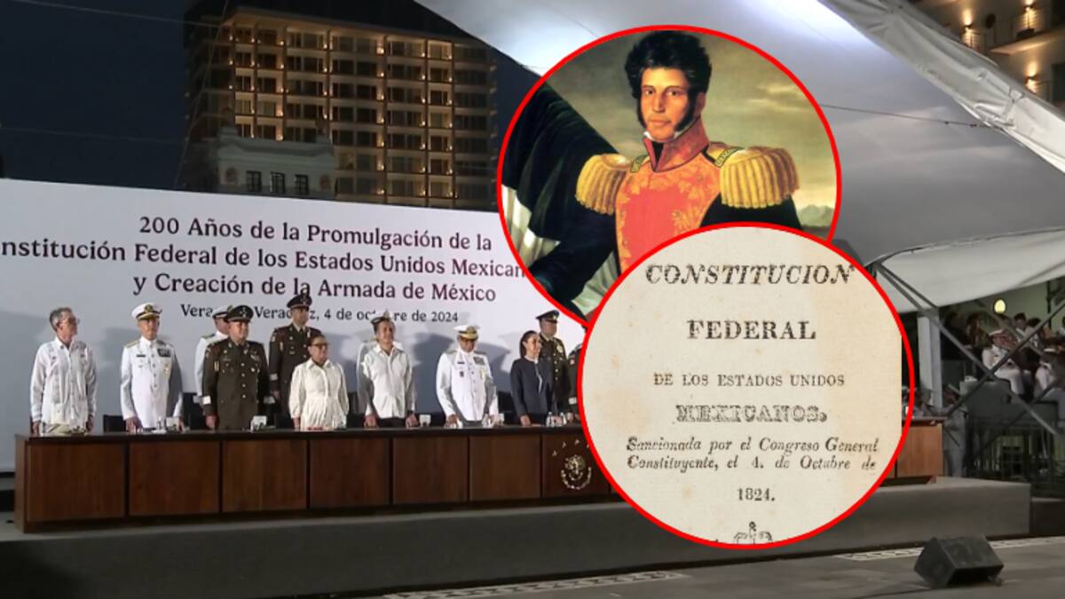 Se conmemora el Bicentenario de la Promulgación de la Constitución Federal de los Estados Unidos Mexicanos de 1824 y a Vicente Guerrero con desfile