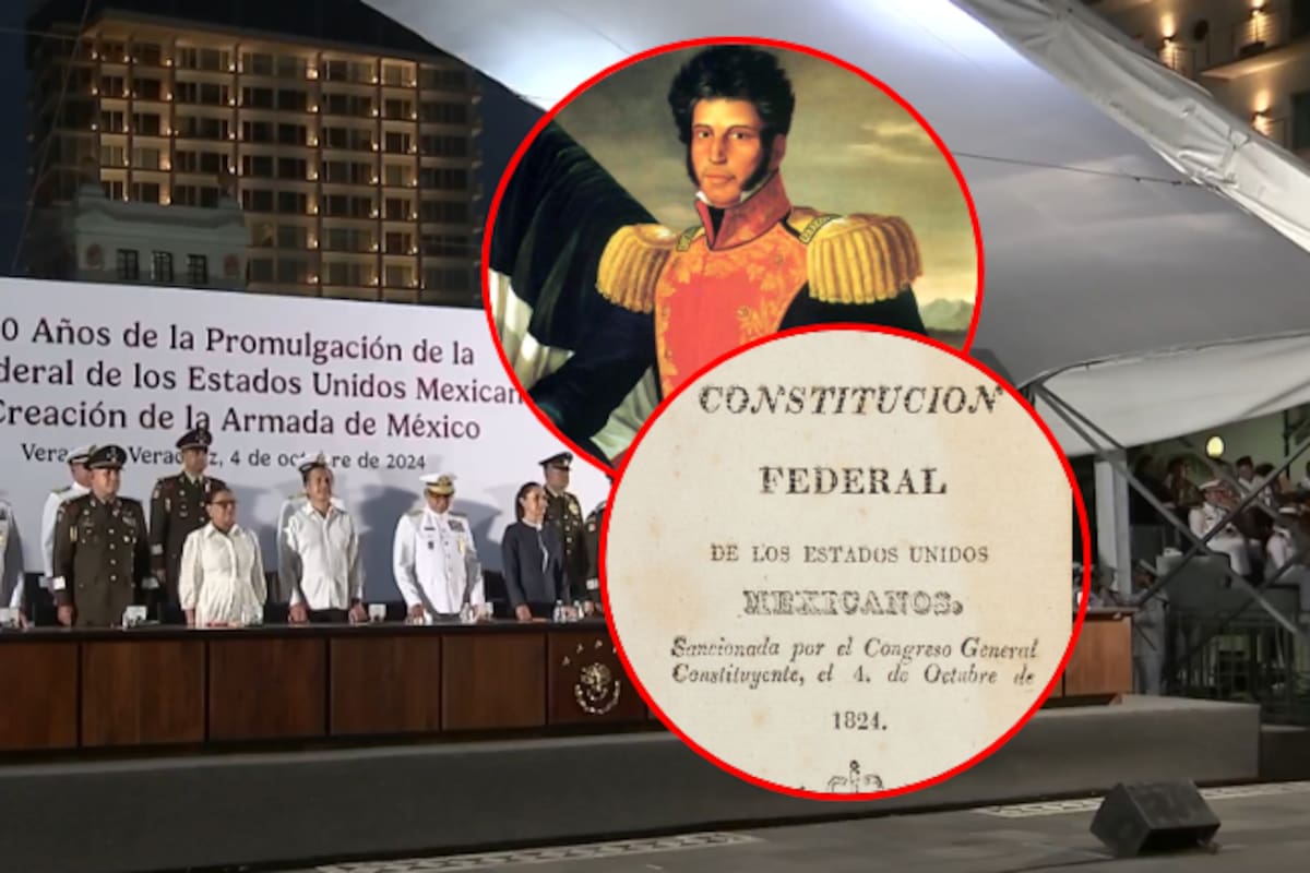 Se conmemora el Bicentenario de la Promulgación de la Constitución Federal de los Estados Unidos Mexicanos de 1824 y a Vicente Guerrero con desfile