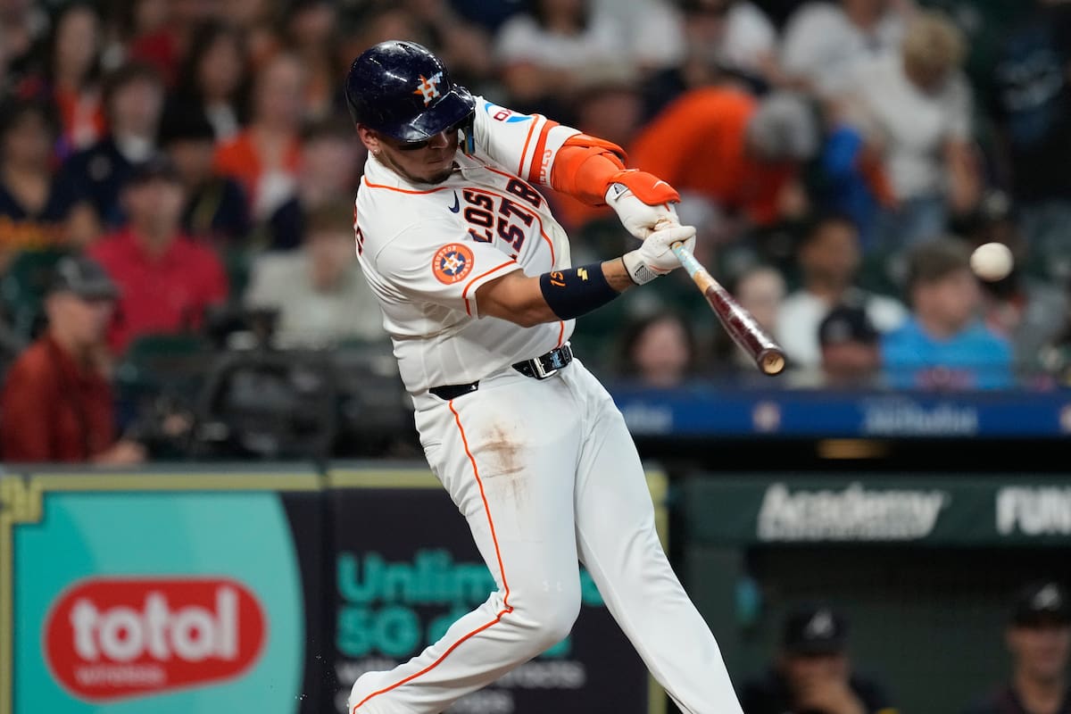 Conecta Isaac Paredes su jonrón número 22, pero los Astros pierden liderato de su división