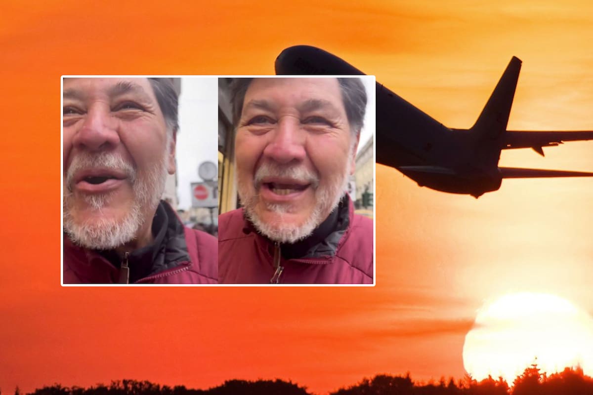 Tras su viaje por Europa, Noroña vuelve a México señalando “intriga” y agresiones en su contra por su estancia en ciudades como Roma