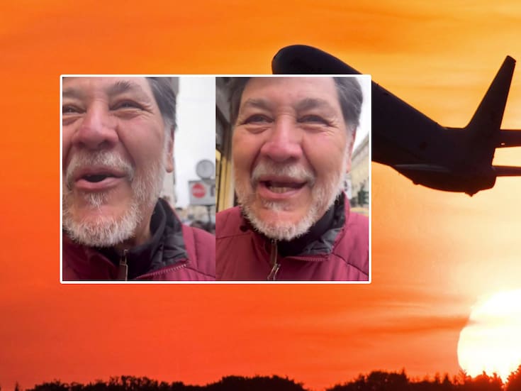 Tras su viaje por Europa, Noroña vuelve a México señalando “intriga” y agresiones en su contra por su estancia en ciudades como Roma