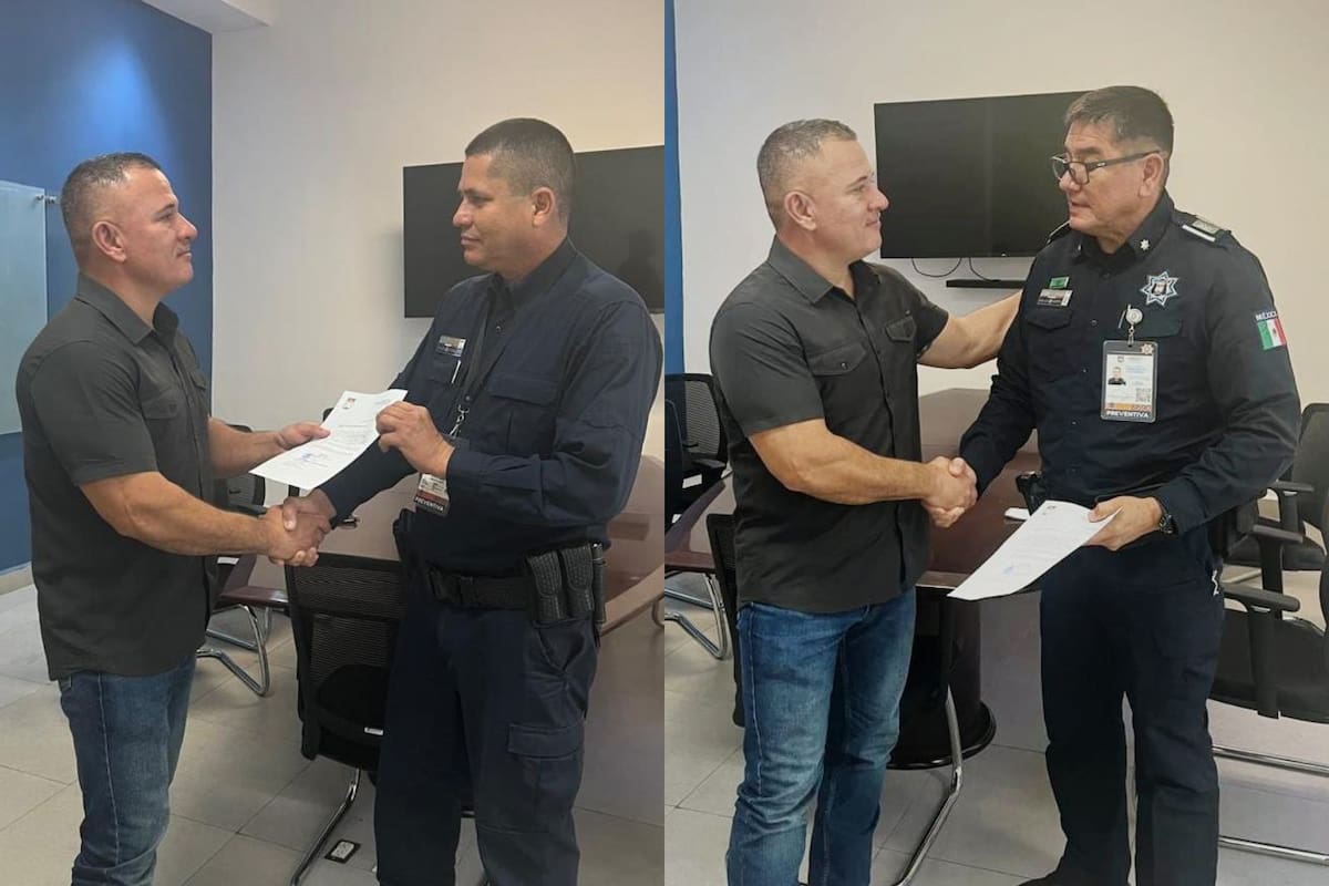Comisario hace dos nombramientos en la Policía Preventiva en Hermosillo