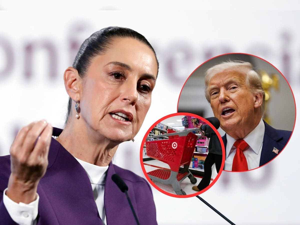 Claudia Sheinbaum recuerda a Trump que los aranceles a México afectarán a los estadounidenses. | Crédito: EFE