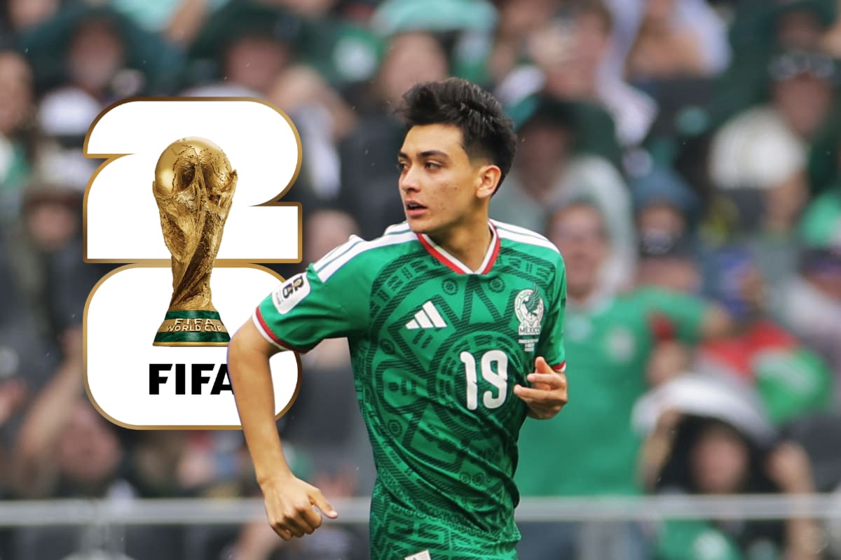 Gilberto Mora se convierte en el sexto jugador más joven en la historia en jugar un Mundial