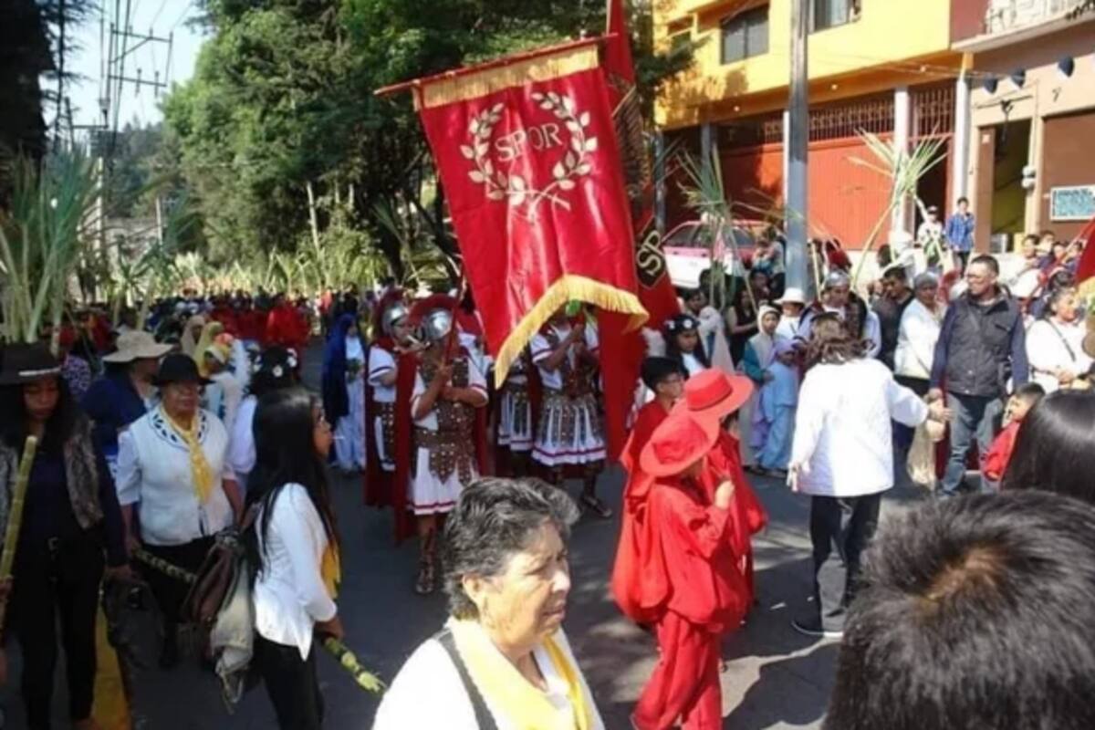 Pese a medidas por Covid-19, celebran tradicional fiesta religiosa en Cuajimalpa