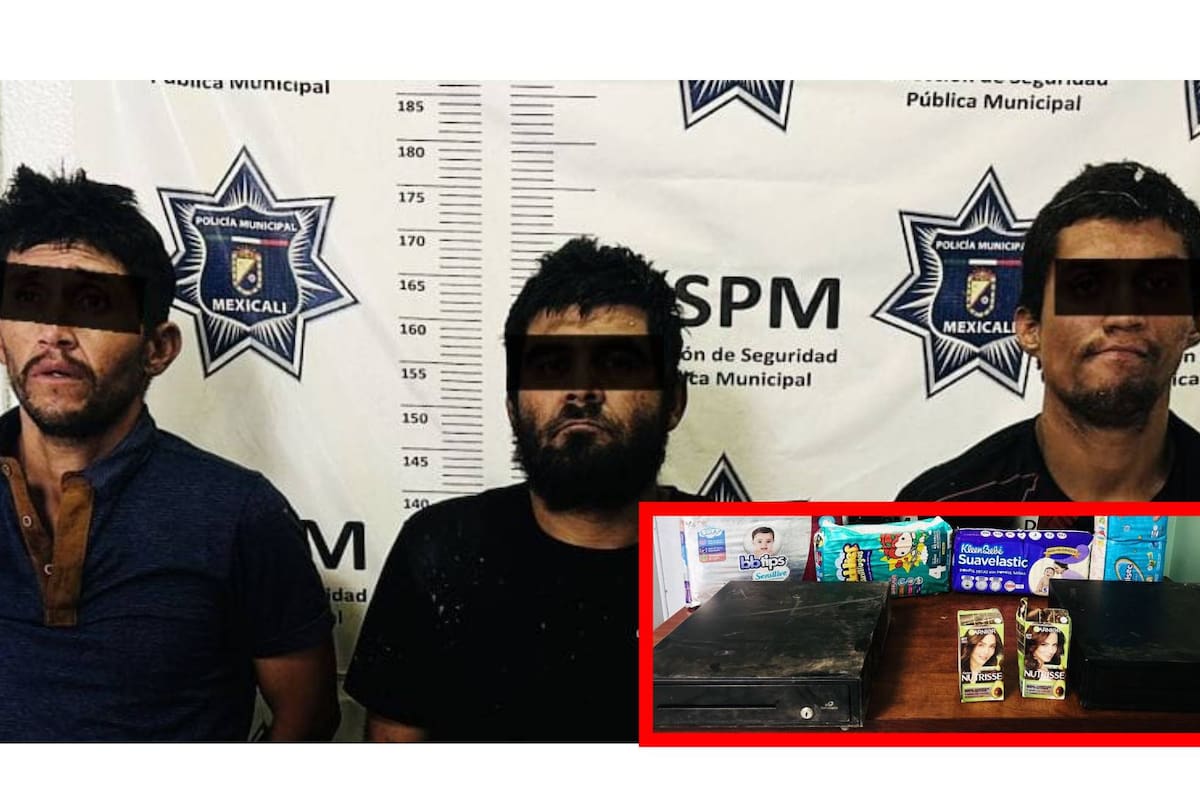 Roban farmacia y huyen en bicicleta con pañales y cajas registradoras