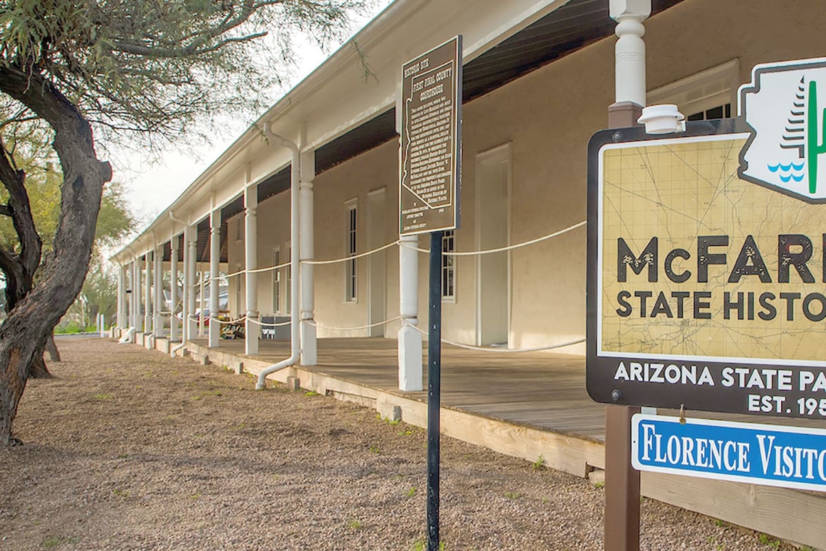 McFarland State Historic Park: historia y encanto del Viejo Oeste en Arizona