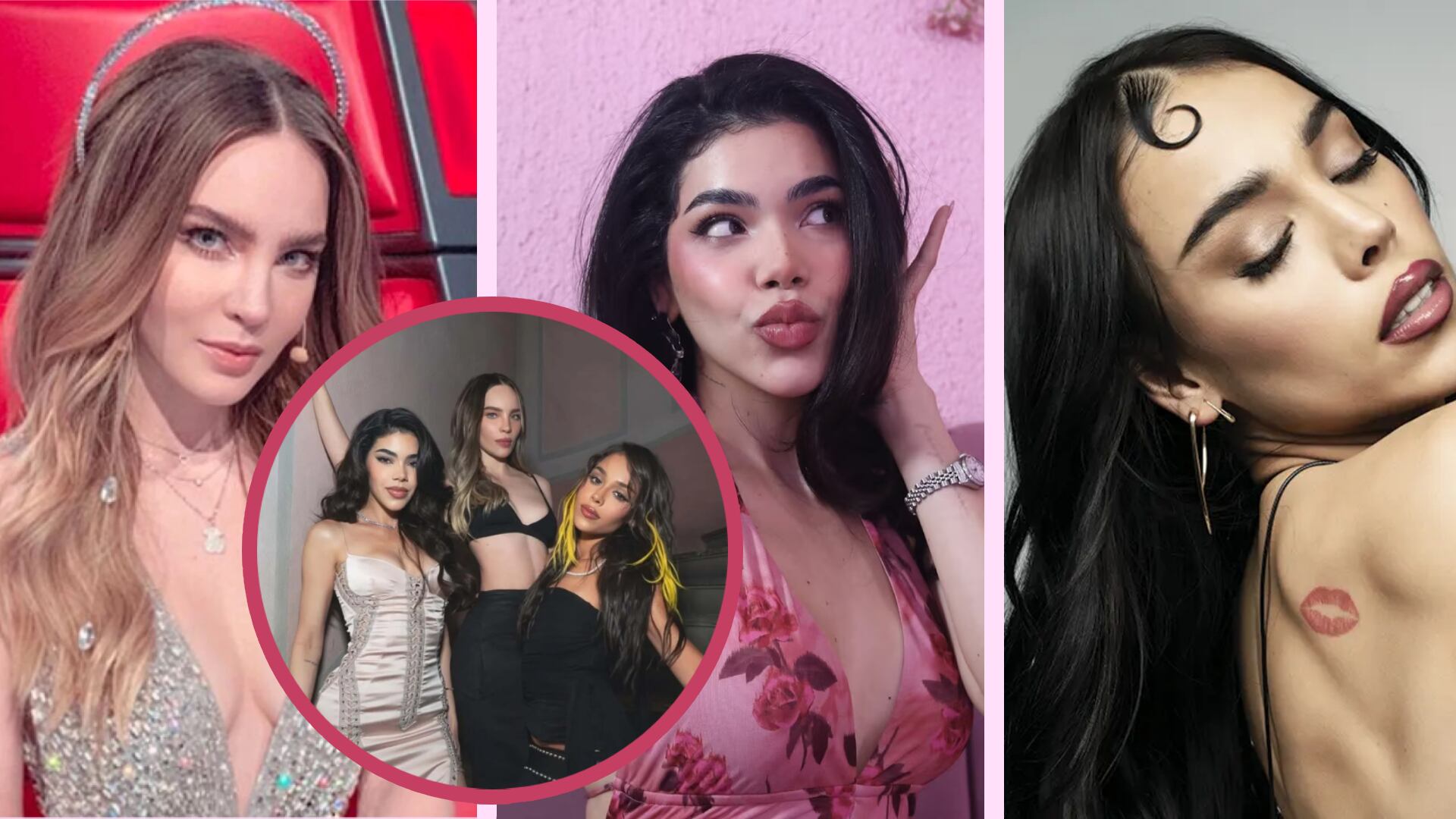 Belinda, Danna Paola y Kenia Os preparan proyectos que prometen revolucionar el pop mexicano. / Foto: Especial