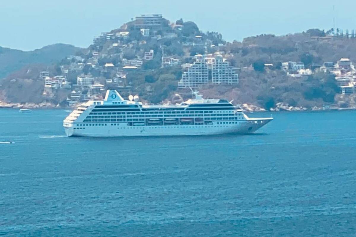 Luego de la pausa por Covid-19, llega crucero al puerto de Acapulco