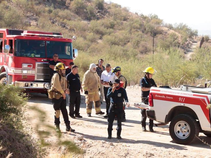 Bomberos alertan sobre peligros del senderismo en los cerros de Hermosillo