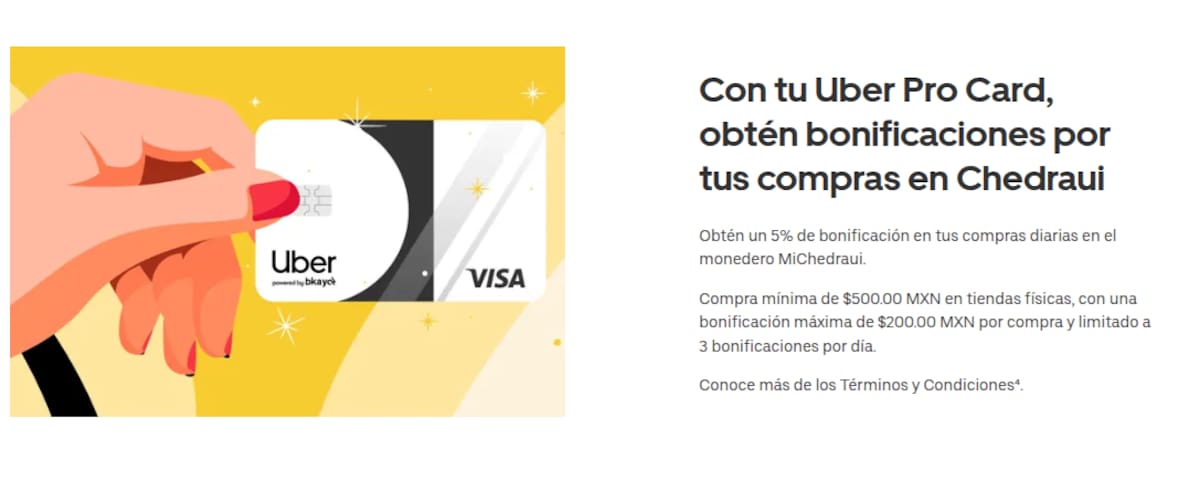 Uber lanza en México su primera tarjeta de crédito | https://www.uber.com/mx